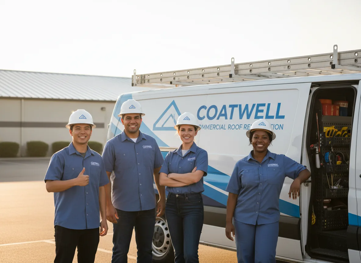 Commercial roof coating company in East Dover, VT